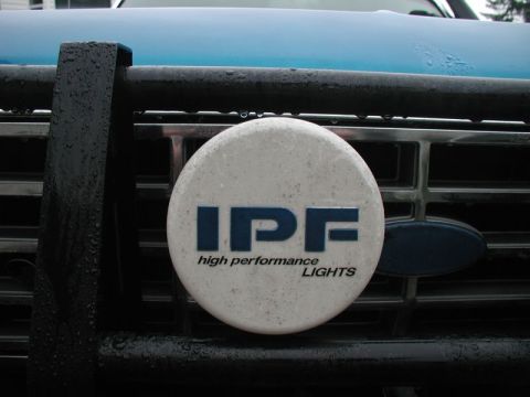 1985 Ford Bronco - IPF 968's for long range.