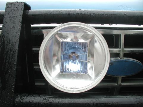 1985 Ford Bronco - The 968's with Piaa Xtreme White bulbs.