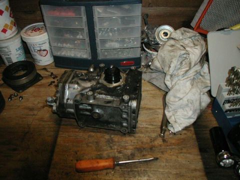 1985 Ford Bronco - Slide the seal retainer assembly off the shaft.