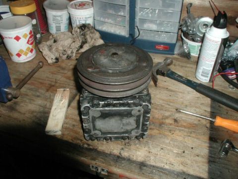 1985 Ford Bronco - Re-install the pulley.