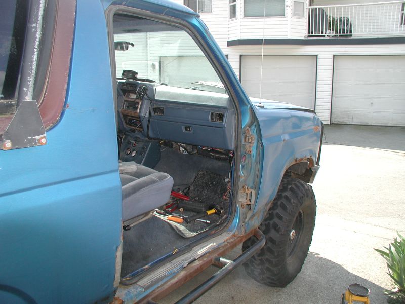 Right door removed.