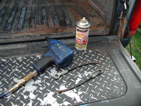 1985 Ford Bronco - But no! Had to bring out the big guns.