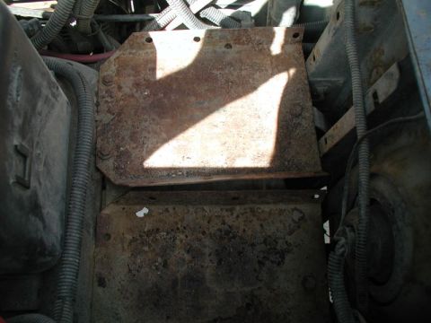 1985 Ford Bronco - The battery trays.