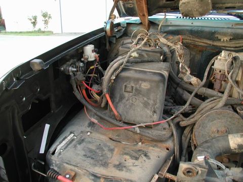 1985 Ford Bronco - I mounted the three parts to the fender before installing it, so I just had to reconnect all the wiring.