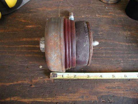 1985 Ford Bronco - With a bolt threaded in all the way, the bushings compress to 3".
