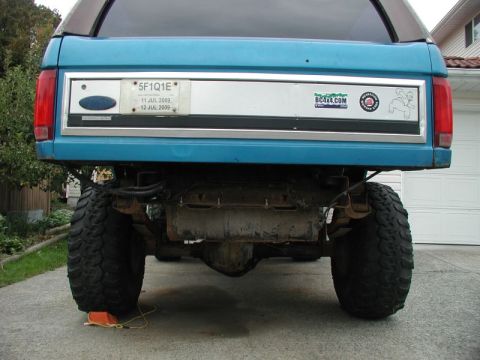 1985 Ford Bronco - Front and rear finally looking as they should.