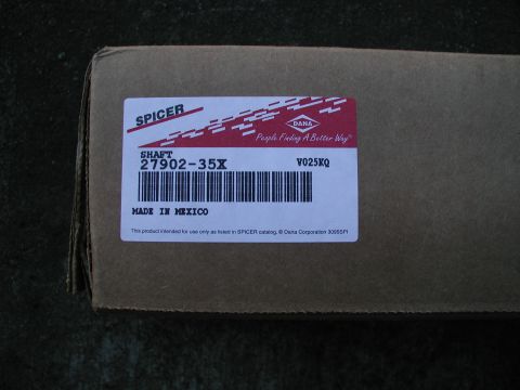 1985 Ford Bronco - New spicer right inner shaft.