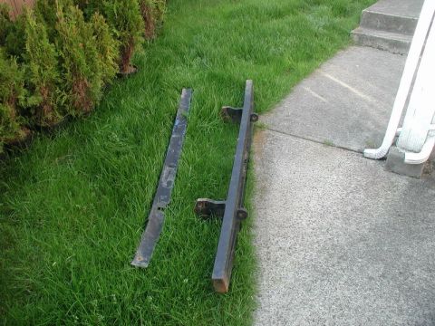 1985 Ford Bronco - Bumper and fill panel. I will also be doing some work on the bumper while it is off.