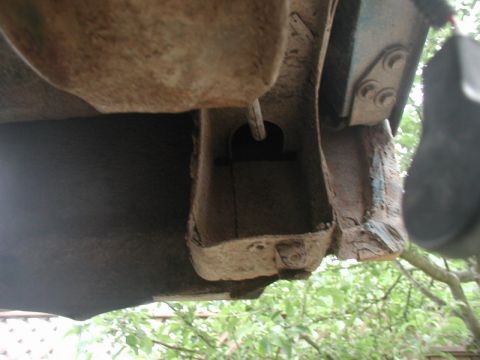 1985 Ford Bronco - Close up of the right rear fender.