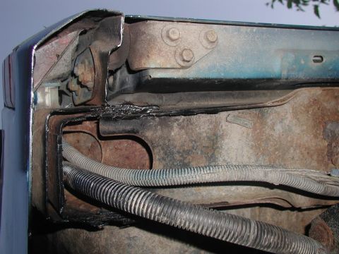 1985 Ford Bronco - Close up of the left side.