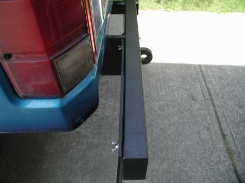 1985 Ford Bronco - The flaps are easily removeable when I hit the trail.