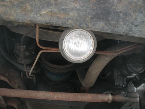 1985 Ford Bronco - Tractor lamp (front).