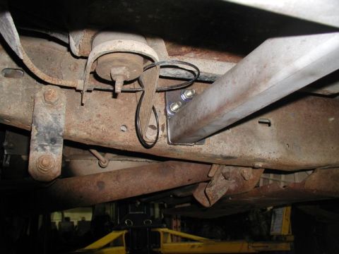 1985 Ford Bronco - Front mount.