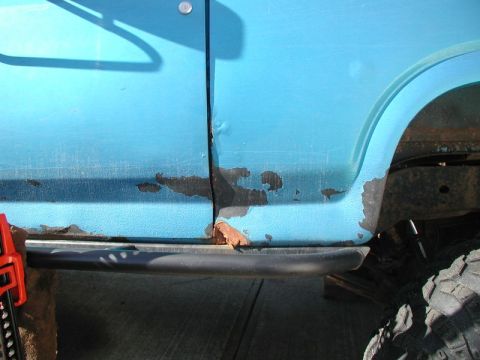 1985 Ford Bronco - Did a test run to see how they held up when jacking.
