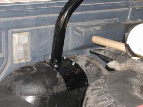 1985 Ford Bronco - All bolted in.