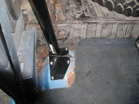 1985 Ford Bronco - All bolted in.