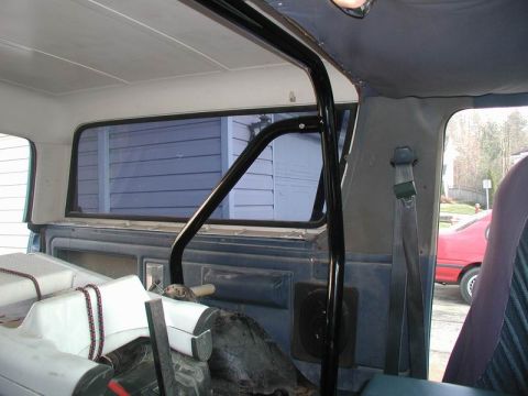 1985 Ford Bronco - All bolted in.
