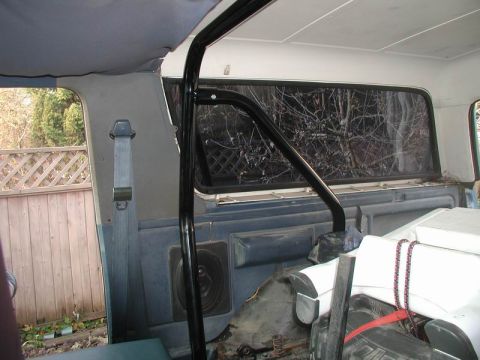 1985 Ford Bronco - All bolted in.