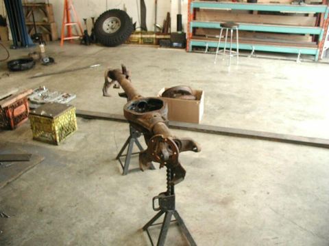 1985 Ford Bronco - Everything came apart easily.