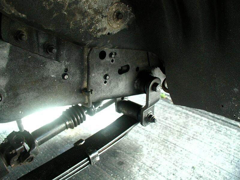 Left shackle.