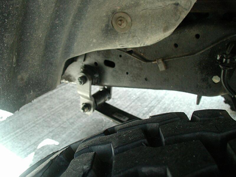 Right shackle.