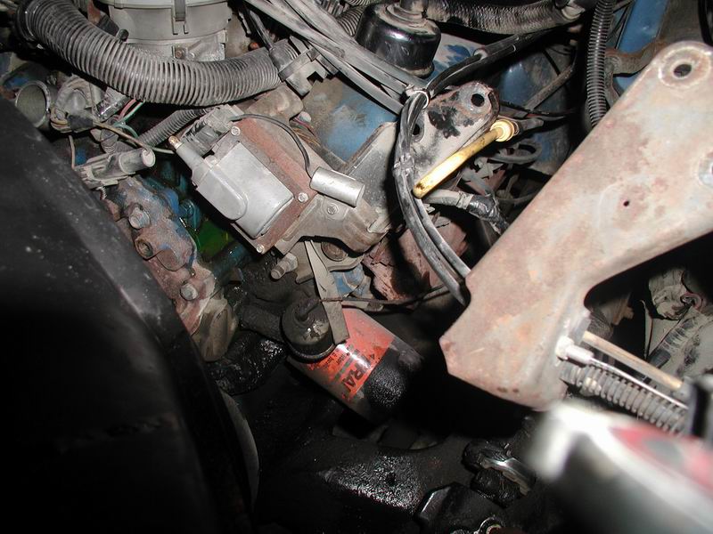 Motor mostly back together. Stock P/S removed