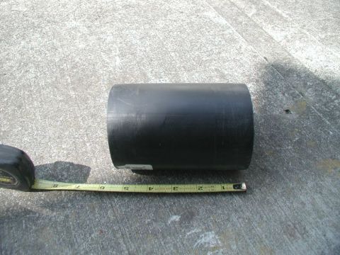 1985 Ford Bronco - About 5.5" of pipe.