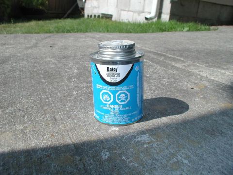 1985 Ford Bronco - Some ABS cement to join it all together.