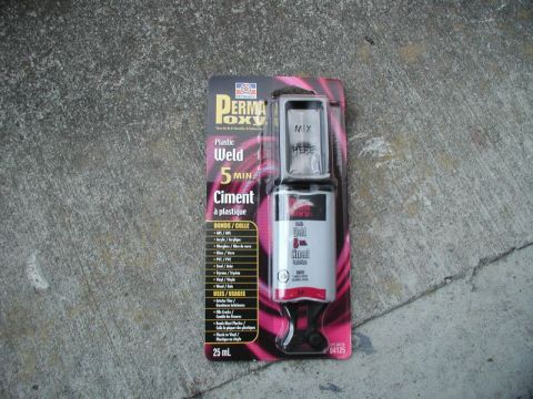 1985 Ford Bronco - The couplers I used above had a flexible rubber insert, which I bonded to the rectangular end of the air intake tube with this stuff. I wan…