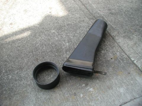 1985 Ford Bronco - The rubber and the tube that are about to become one.