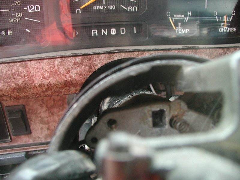 Not knowing how long it was, I tried to drive it out the other side, but it bottomed out.