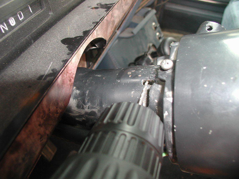 I drilled a small pilot hole in the actuator.