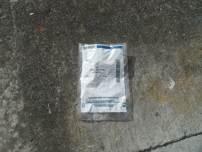 The replacement actuator. Ford #E9TZ-3E715-B. Help (aka Motormite) also sells these, #83280.