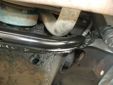 1985 Ford Bronco - Got the truck back from the shop; the cracks are all welded and re-enforced.