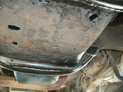 1985 Ford Bronco - Got the truck back from the shop; the cracks are all welded and re-enforced.