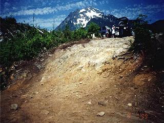 1985 Ford Bronco - This is the last (and optional) climb when you get to the look out. It isn't that difficult, but it is fun.