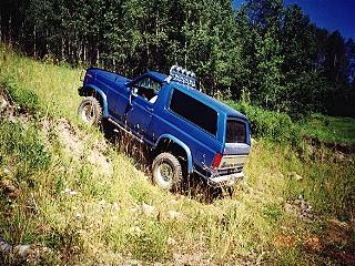 1985 Ford Bronco - Couldn't give up that easily. This is my second attempt. Just about got it.