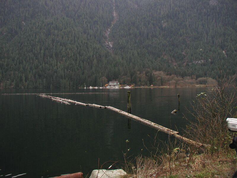 The Wigwam Inn at the end of Indian Arm.