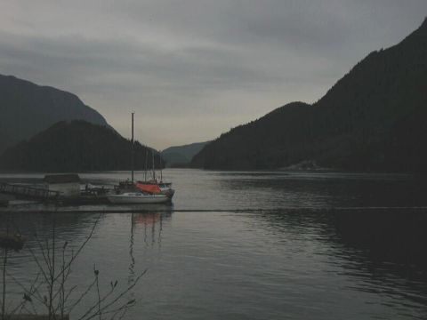 1985 Ford Bronco - Looking down Indian Arm.