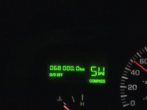 2002 Lincoln Town Car - Current Mileage. *I'll update this pic every month*