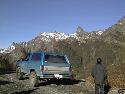 1985 Ford Bronco - We stopped at around 2000' for another scenery break.