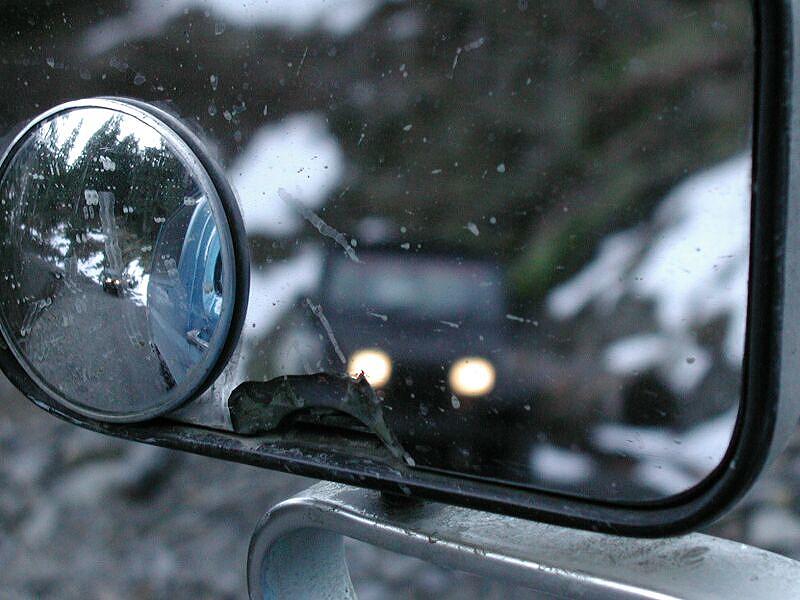 My trick mirror shot didn't quite turn out the way I wanted it to.
