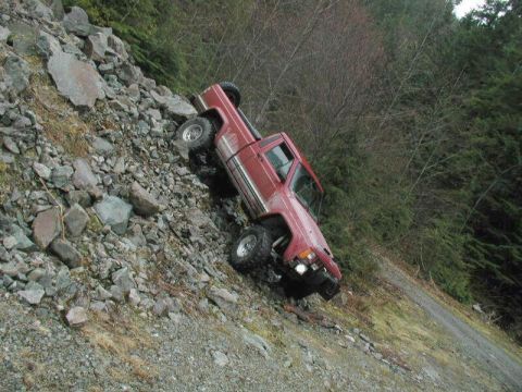 1985 Ford Bronco - There's that "magazine" camera angle again.