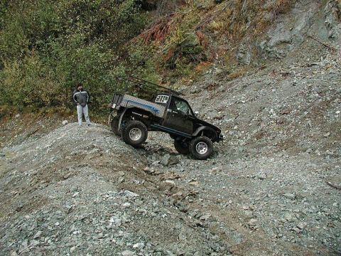 1985 Ford Bronco - Gotta love the departure angle.