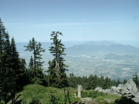 1985 Ford Bronco - Overlooking the Fraser Valley.