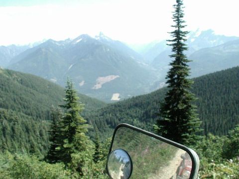1985 Ford Bronco - Another scenic view from Mt Thurston.