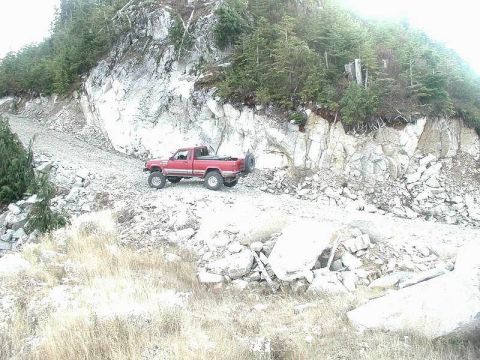 1985 Ford Bronco - Poser shot.
