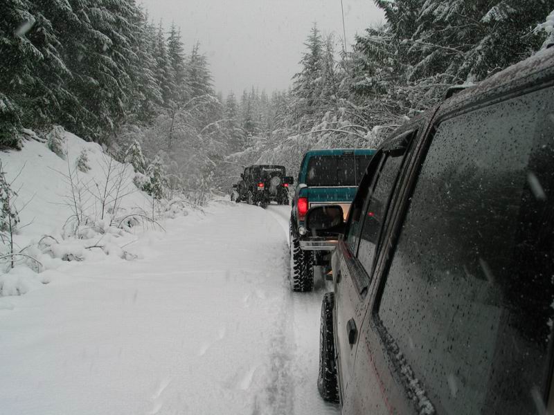 Mystery Creek traverse.
