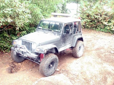 1985 Ford Bronco - Clint's Rhino Lined TJ.