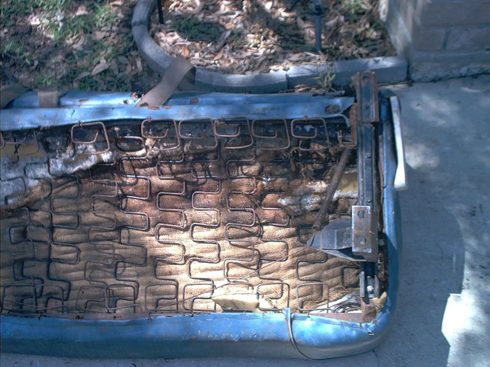Passenger side underneath.